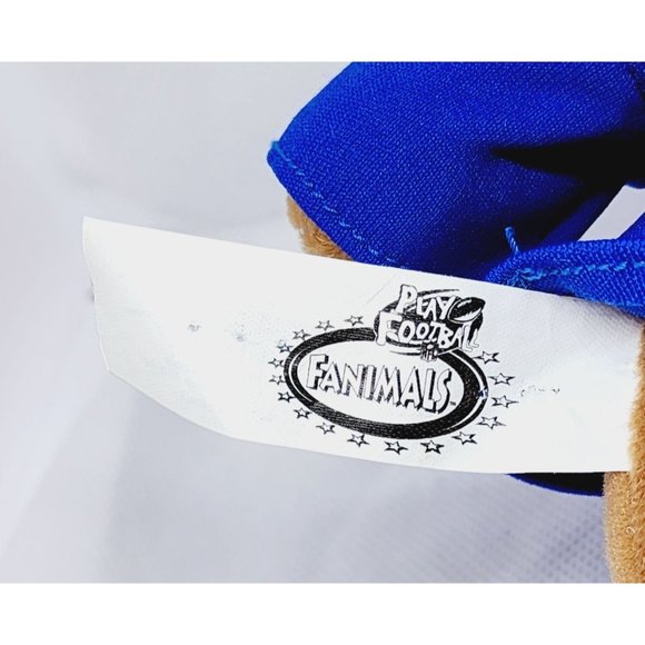 Vintage 1999 Play By Play NFL New England Patriots Stuffed Bear Mascot - Collect - Picture 3 of 15